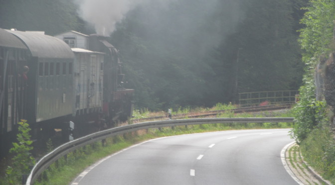 Unterwegs mit der Dampflok in der fränkischen Schweiz